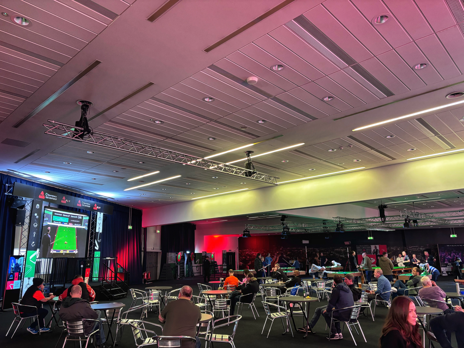 free snooker fan zone manchester central