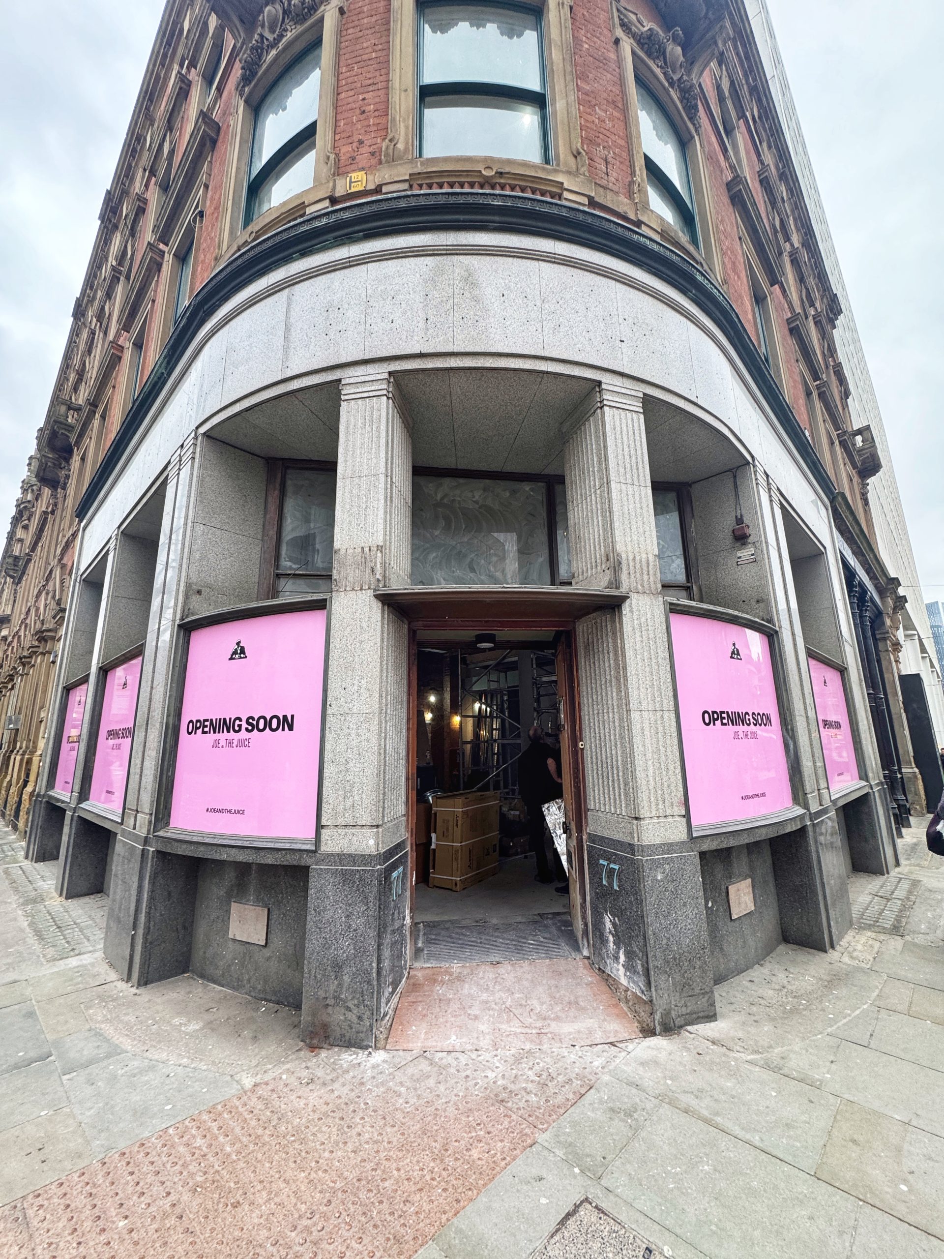 Joe & The Juice has teased yet more Manchester openings