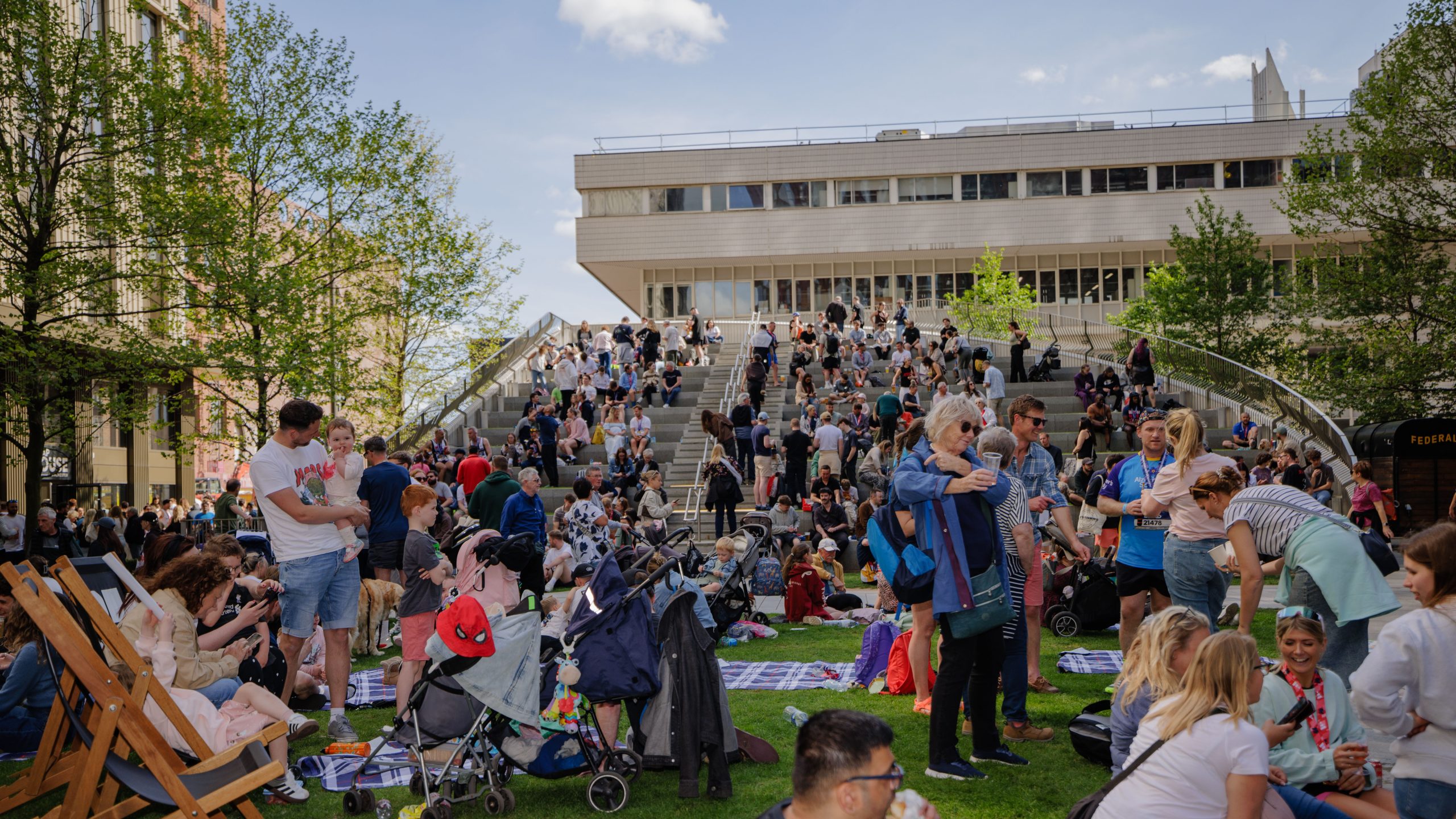 Manchester Marathon free fan zone Circle Square 2026