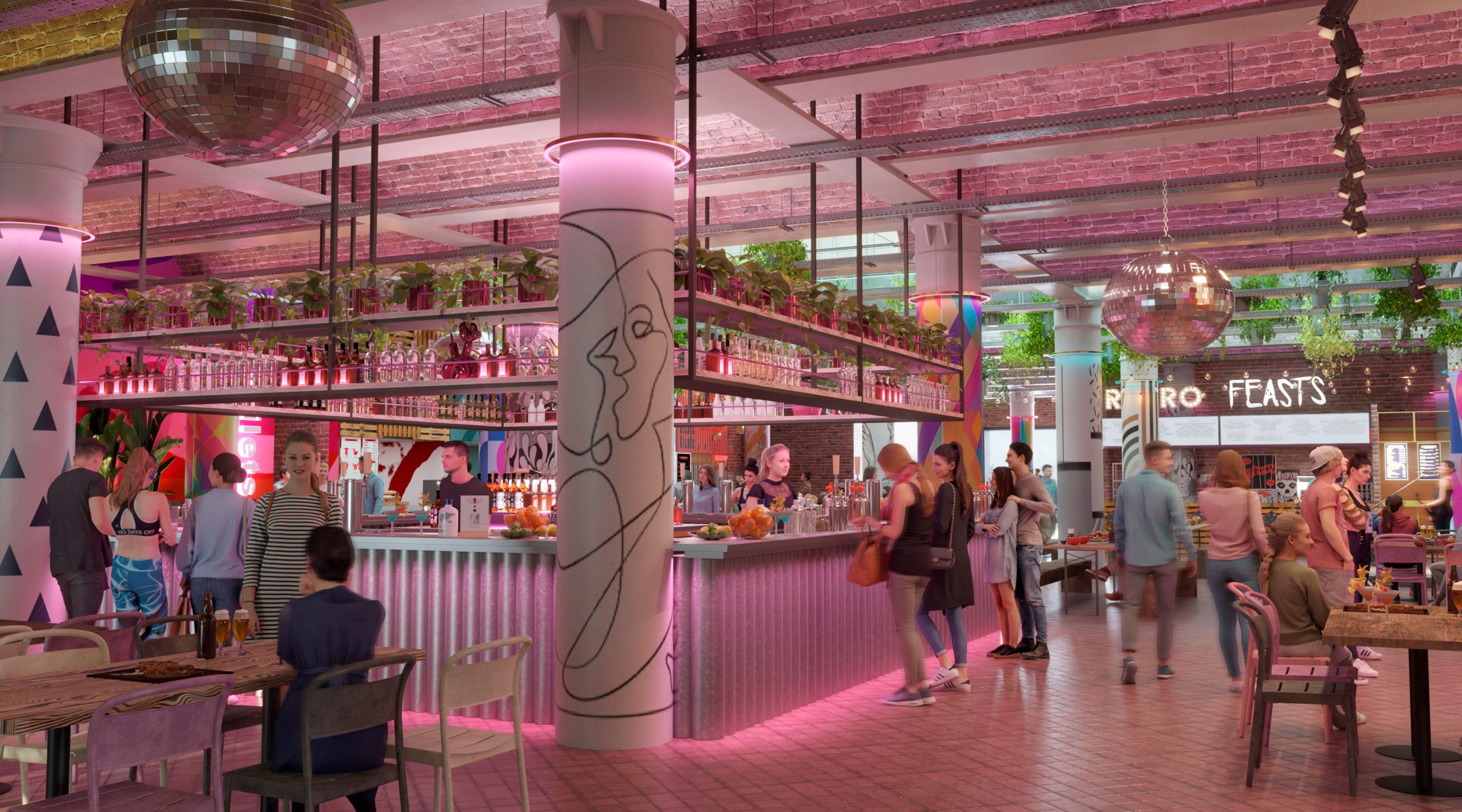 Inside the new Manchester food hall opening in a Grade II-listed building