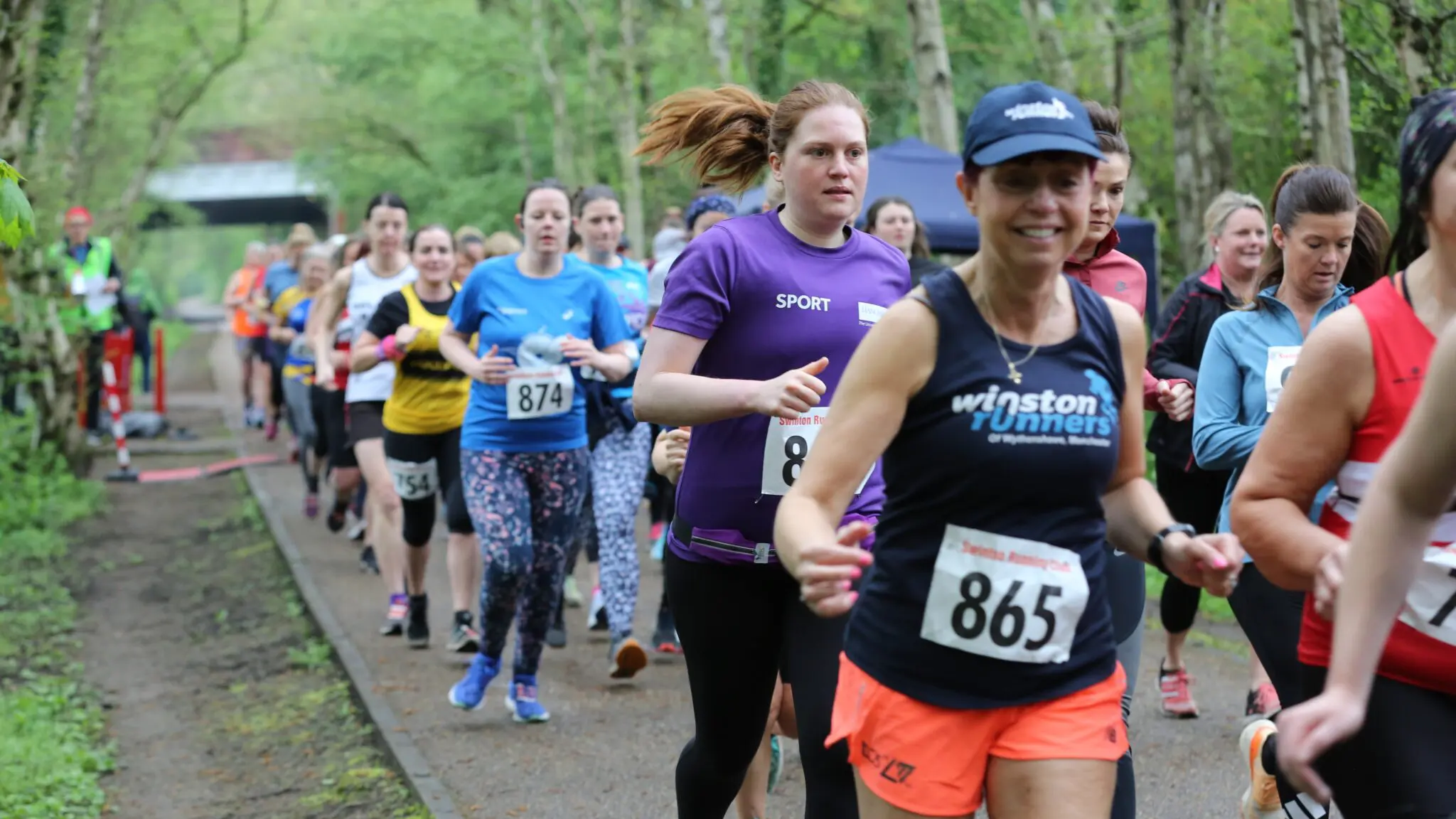 Swinton Ladies Race 5 mile run