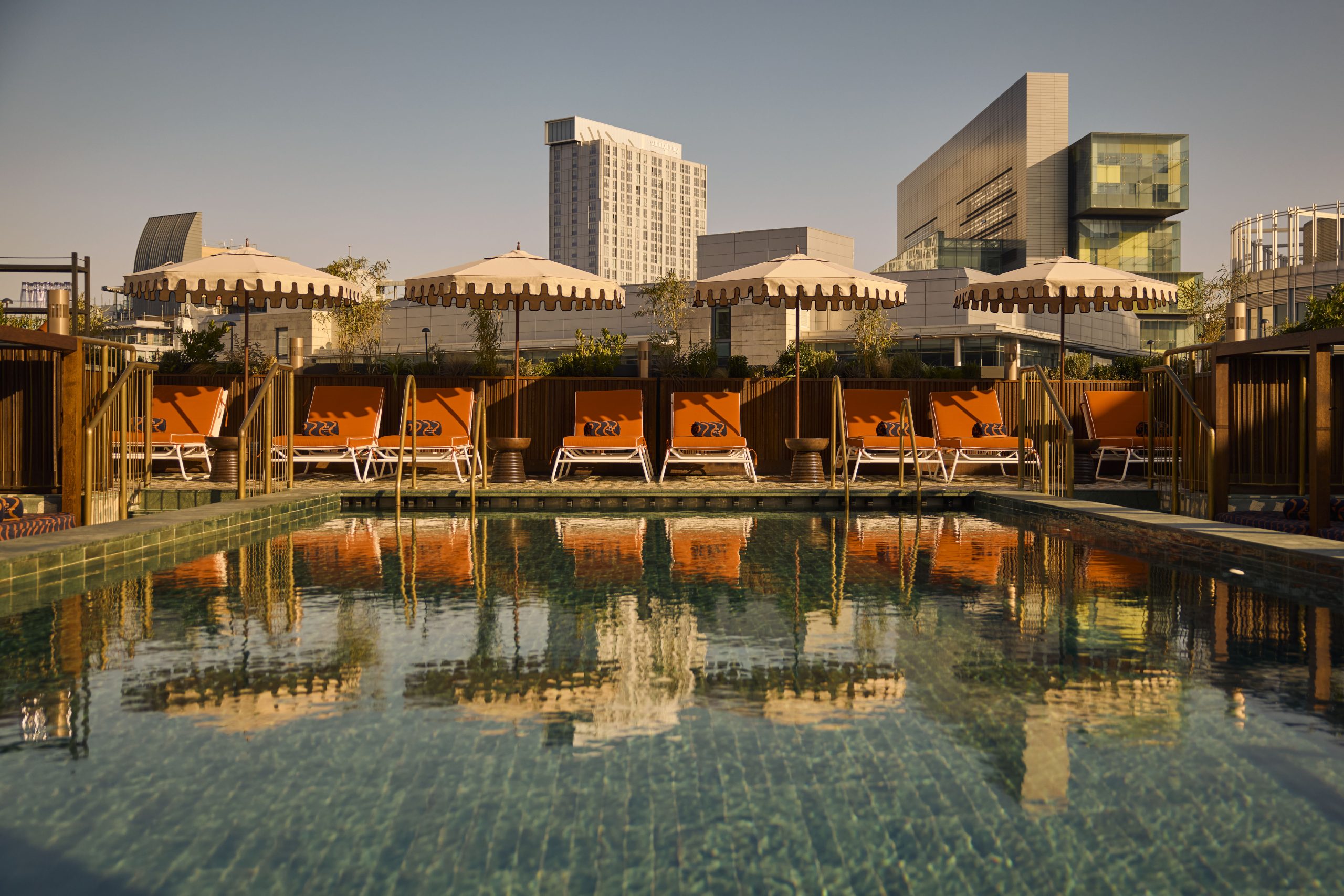Inside Soho House Manchester as rooftop pool finally opens. Credit: Supplied