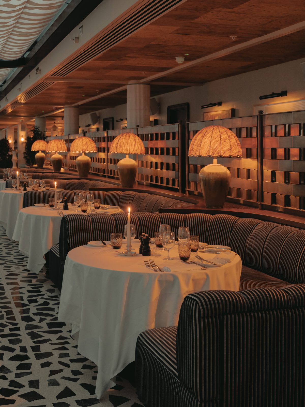 Restaurant spaces. Credit: Edvina Bruzas