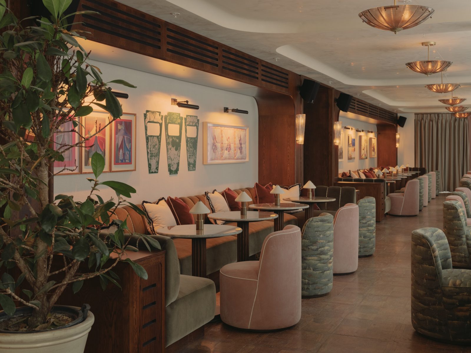 Inside Soho House in Manchester. Credit: Edvinas Bruzas