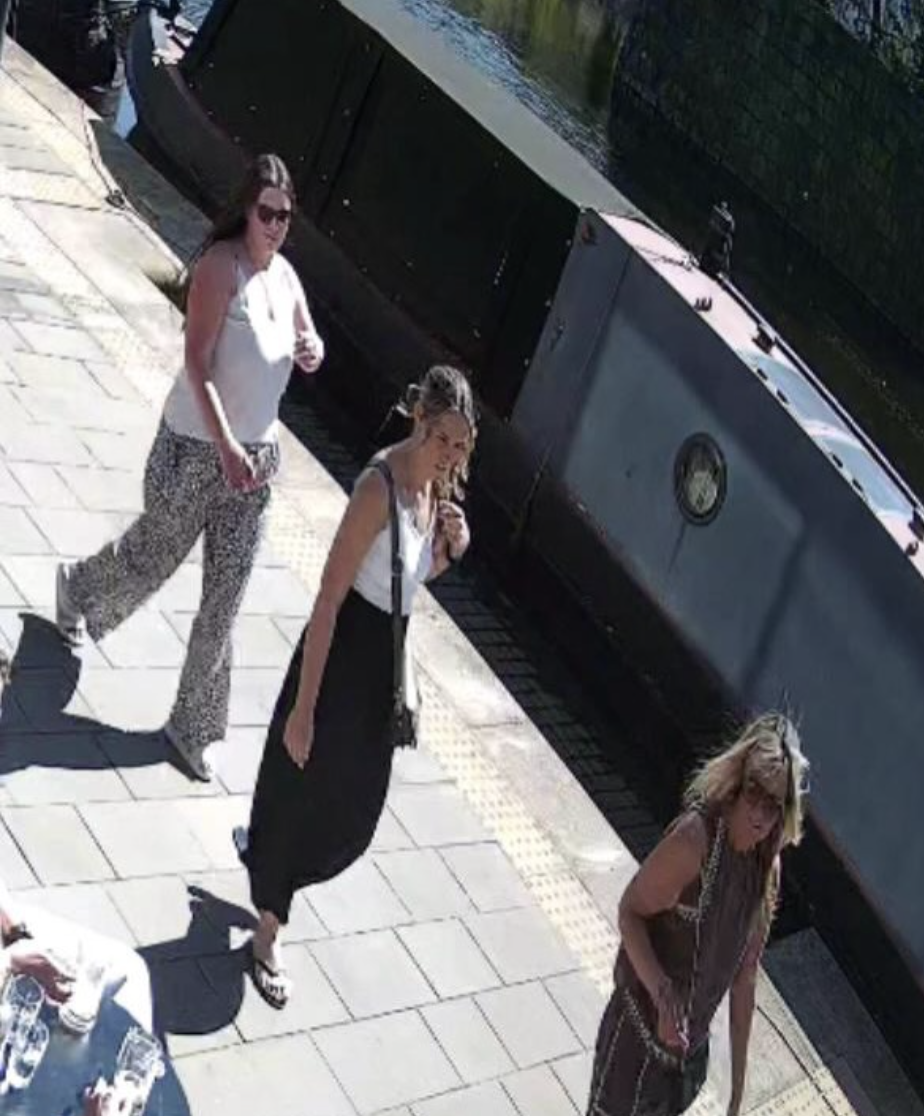 Finders Keepers shared this CCTV of the customers who left the bar without paying