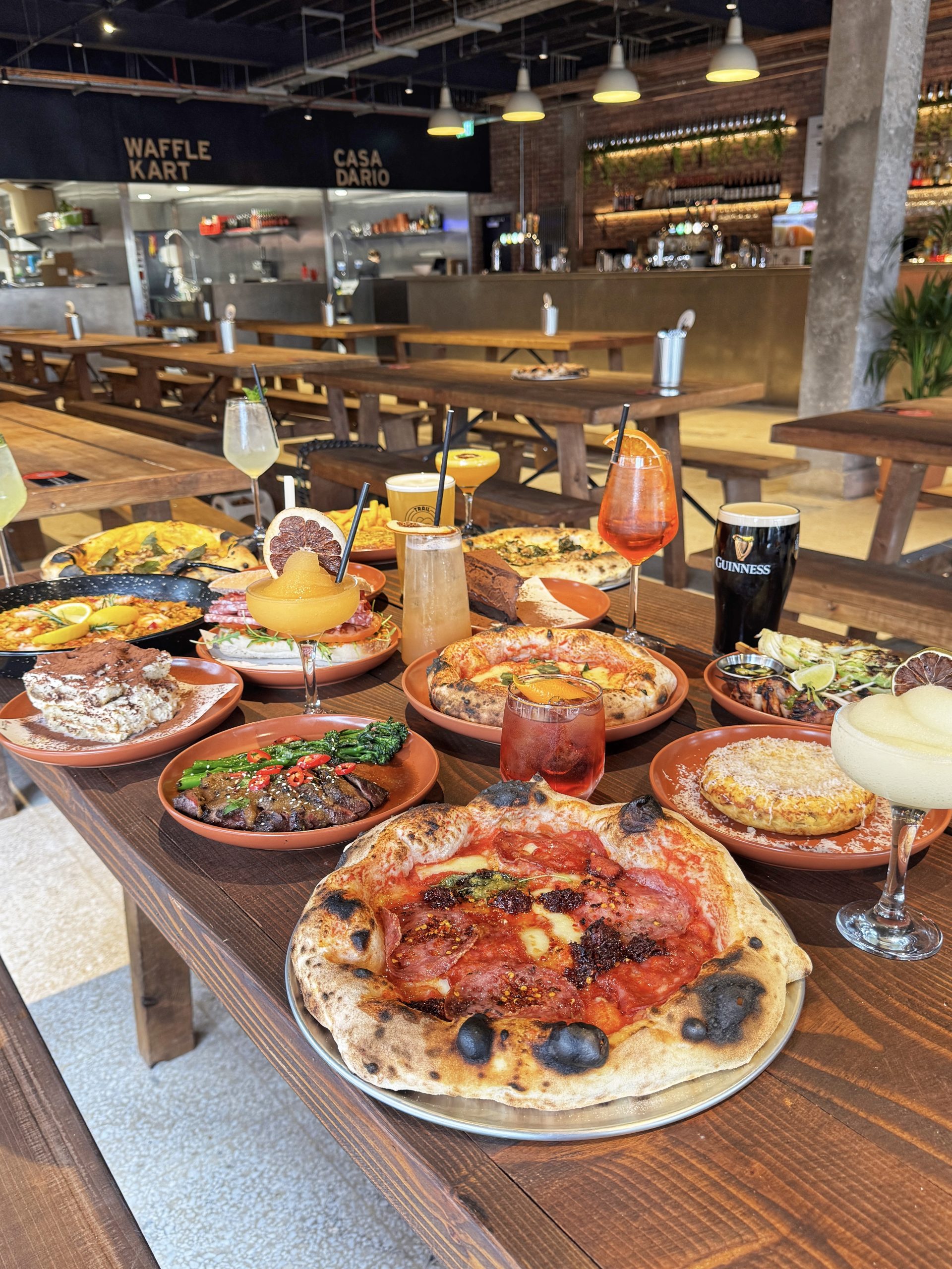 Hatters Food Hall in Denton