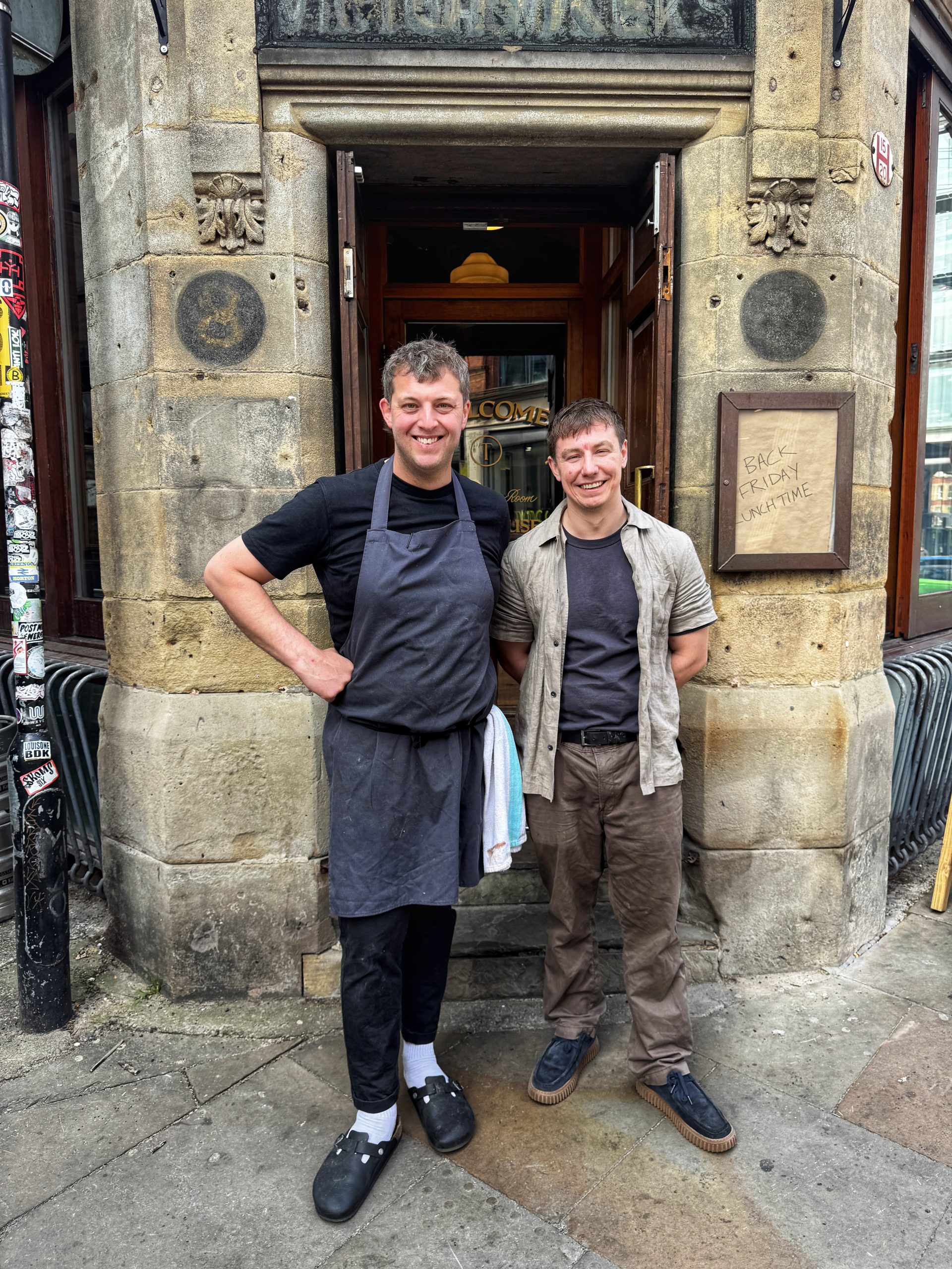 The Trof owners Jamie Pickles and Matt Nellany
