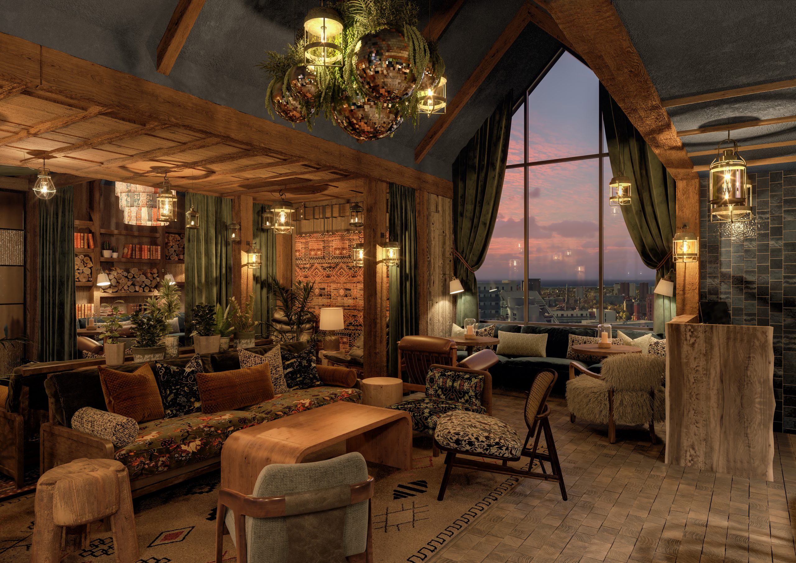 A glimpse at Sistermoon, the new sky-high restaurant opening in Manchester