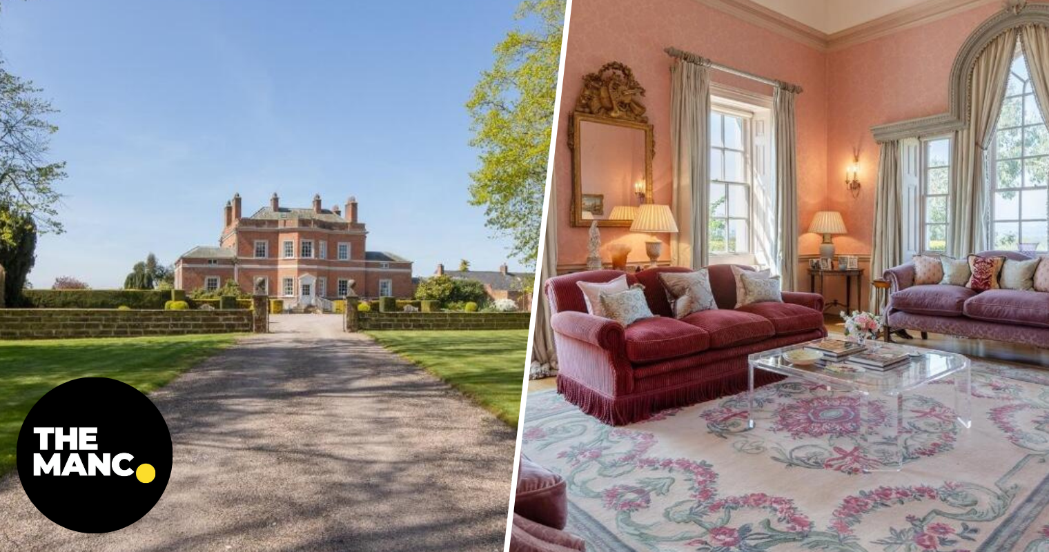 Inside the lavish Grade II-listed Cheshire mansion on the market for an eye-watering £7.5m