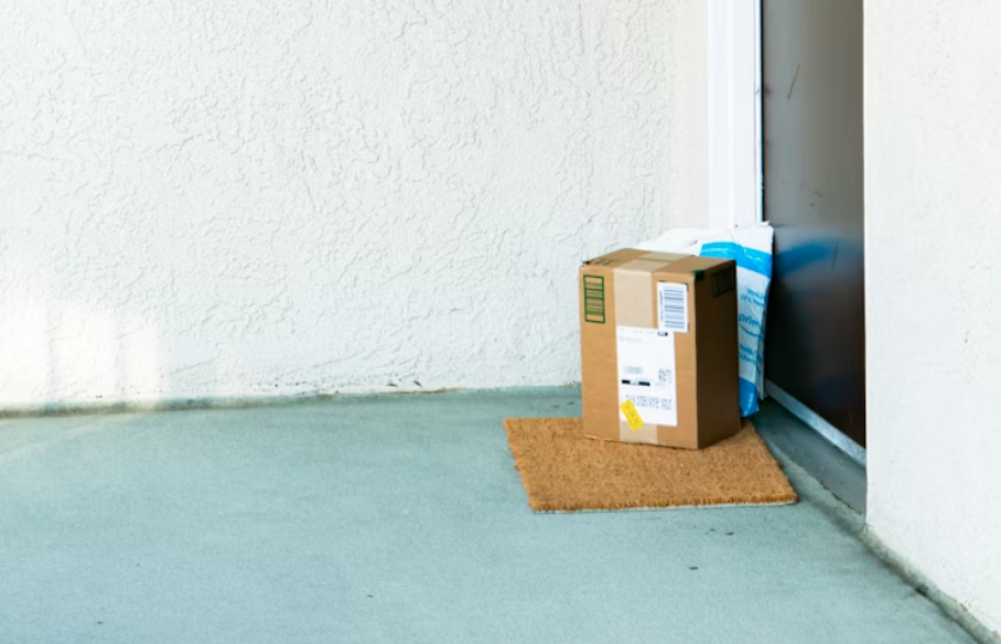 Parcels on the doorstep
