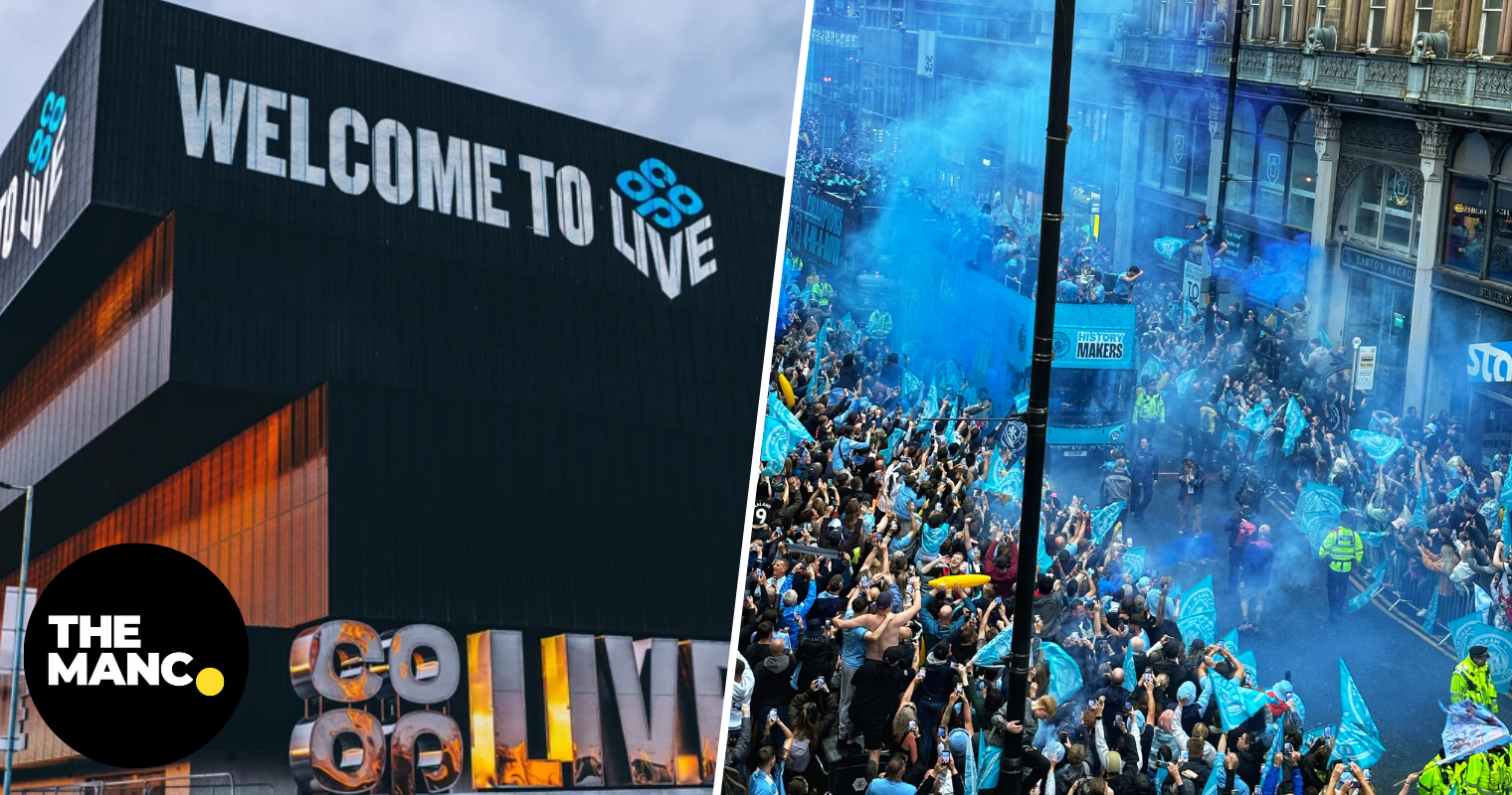 Man City Parade 2026 Route Times After Party Performers More Man City Trophy Parade Details 21 5 2026 Press Shot The Manc Group DJ 
