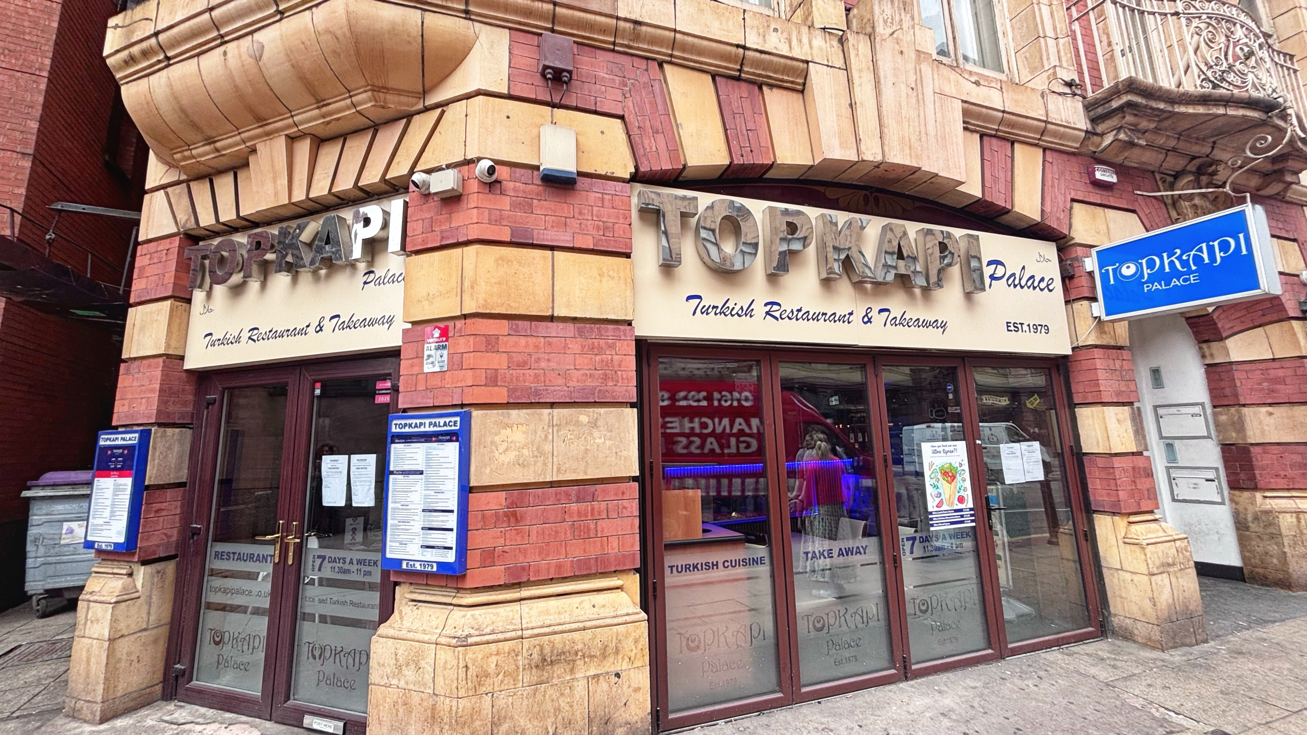 Topkapi Manchester closed down Deansgate restaurant and takeaway