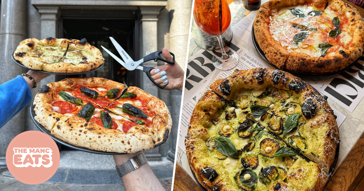 A pizzeria where every pizza is served with scissors is opening at the Trafford Centre