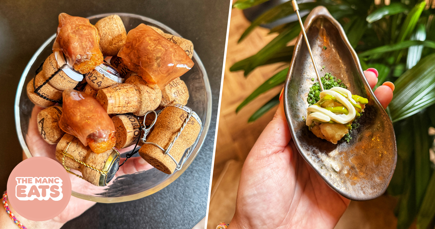 Manchester champagne bar launches new £155 menu of ‘exceptional' single-bite dishes