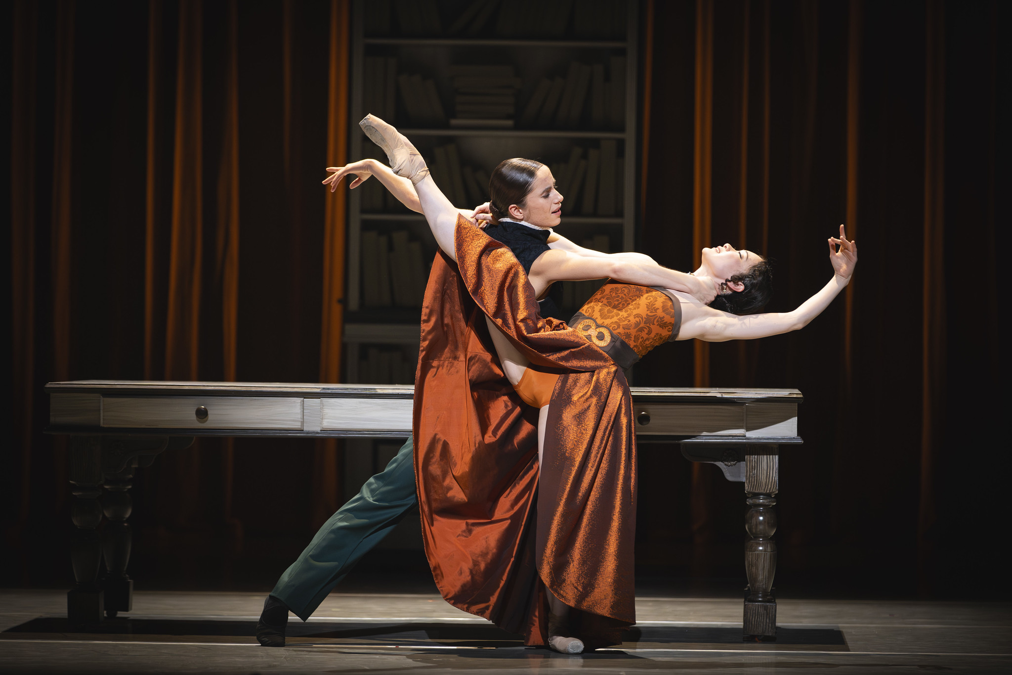 Northern Ballet’s Gentlemen Jack at The Lowry - A powerful story of queer love. Credit: Emily Nuttall