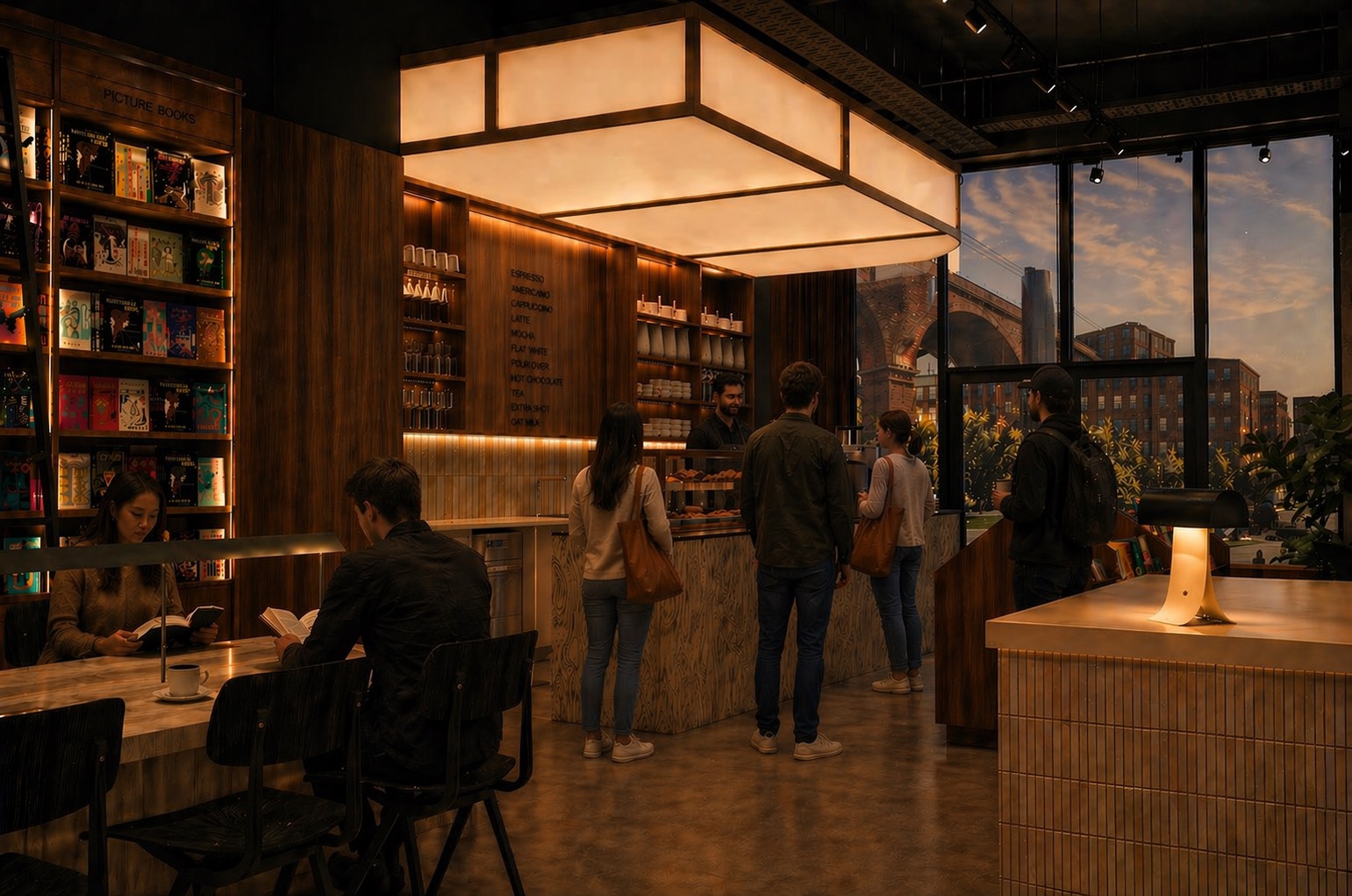 Early artist impressions of Prologue in Stockport