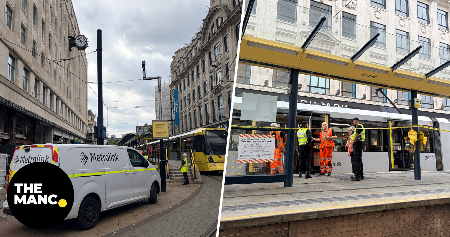 Major tram disruption and city centre stop closed after man ‘injured on tracks'