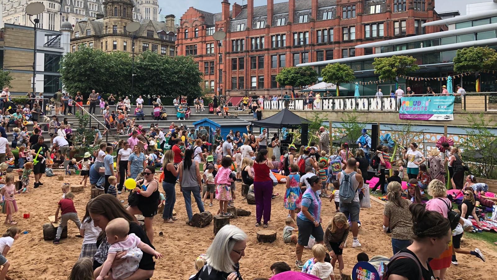 Family-friendly LGBTQ+ Pride festival Manchester