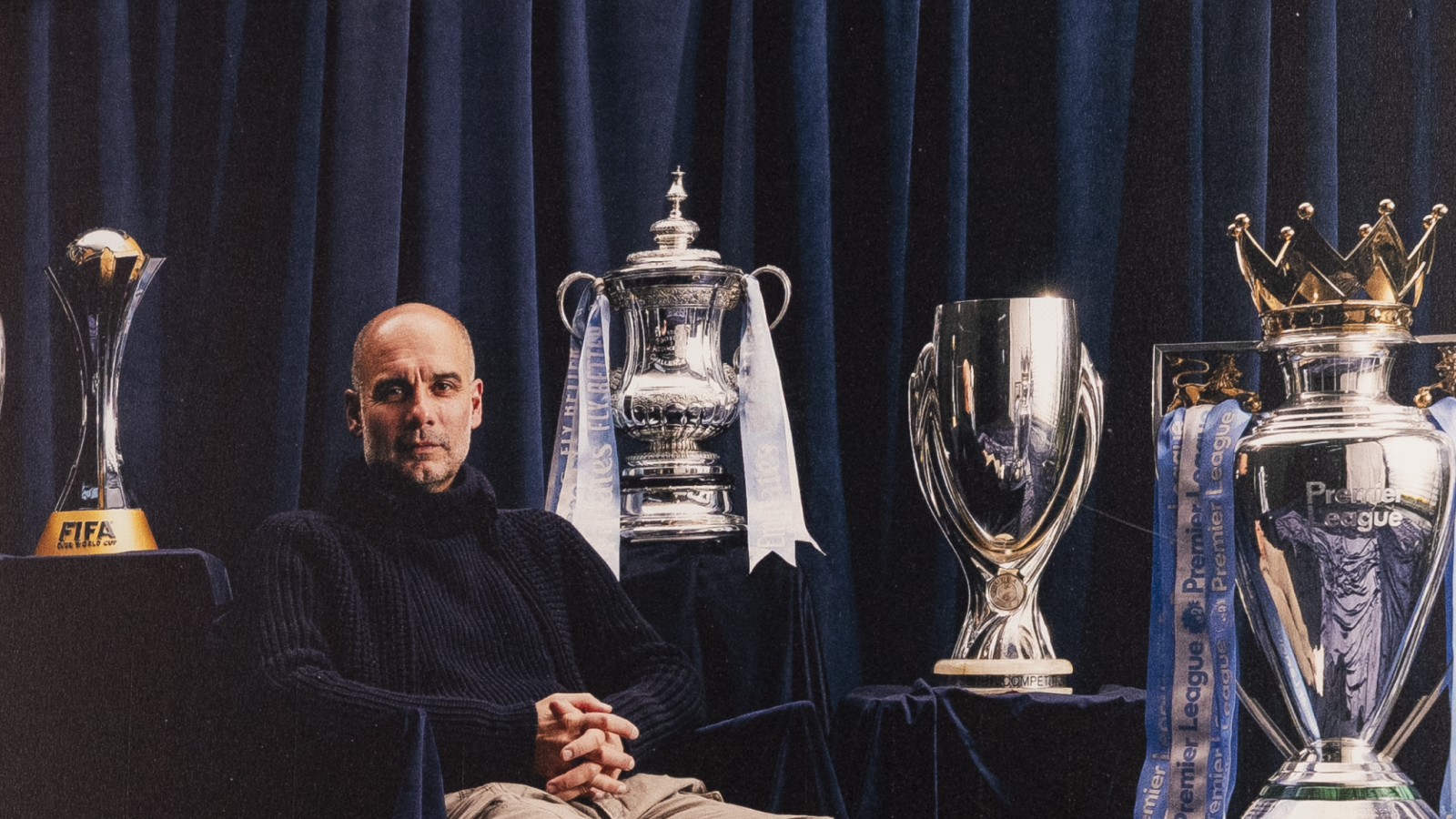 Man City Pep memorabilia auction