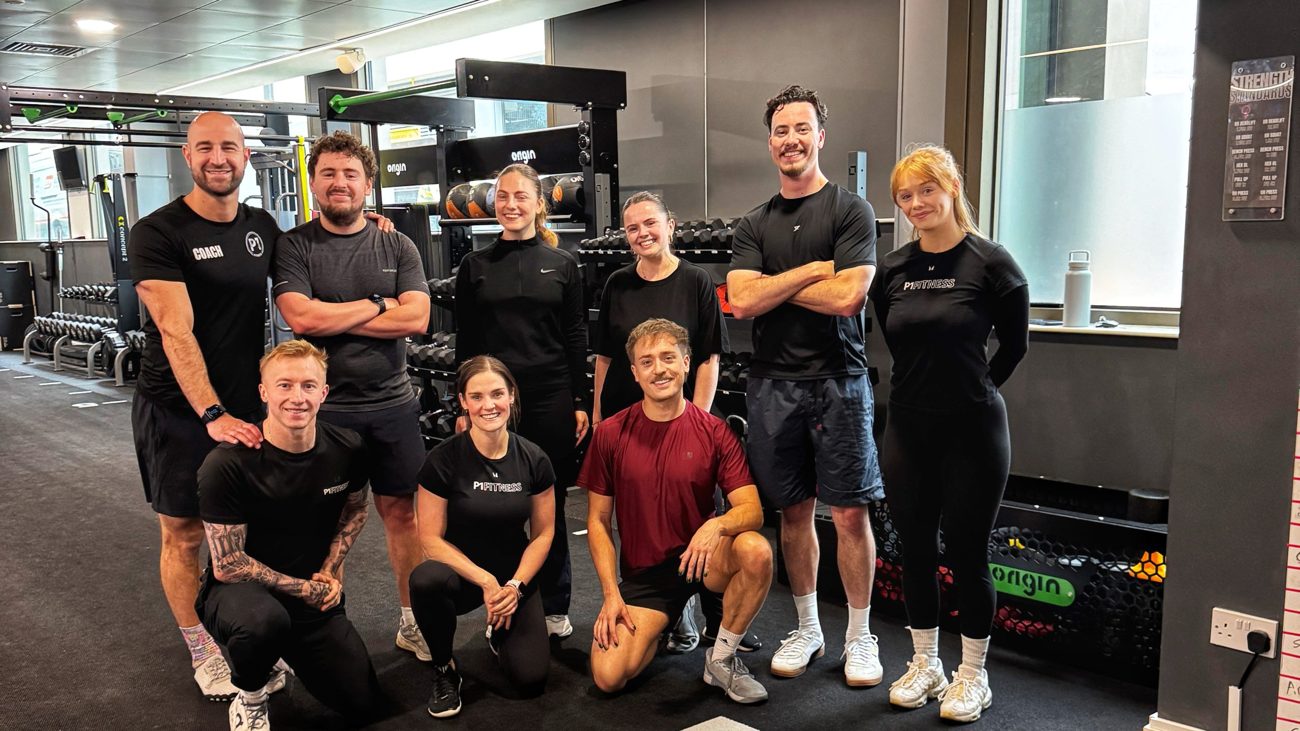 Manchester gym classes group coaching P1 Fitness