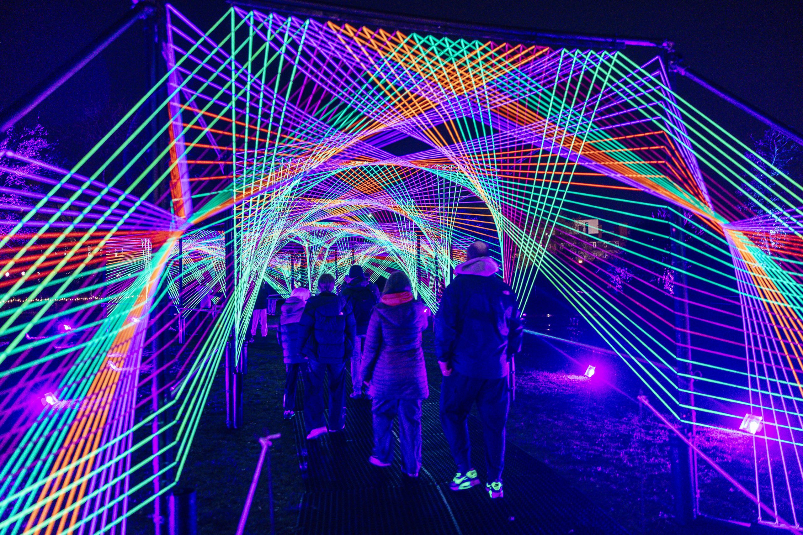 Bewitching Christmas light trail Northern Lights will return to Heaton Park this year