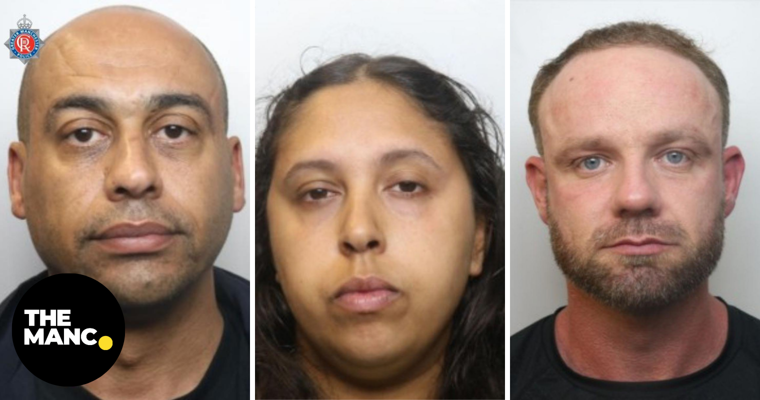 Trafford drugs ring sentenced to over a quarter of a century behind bars