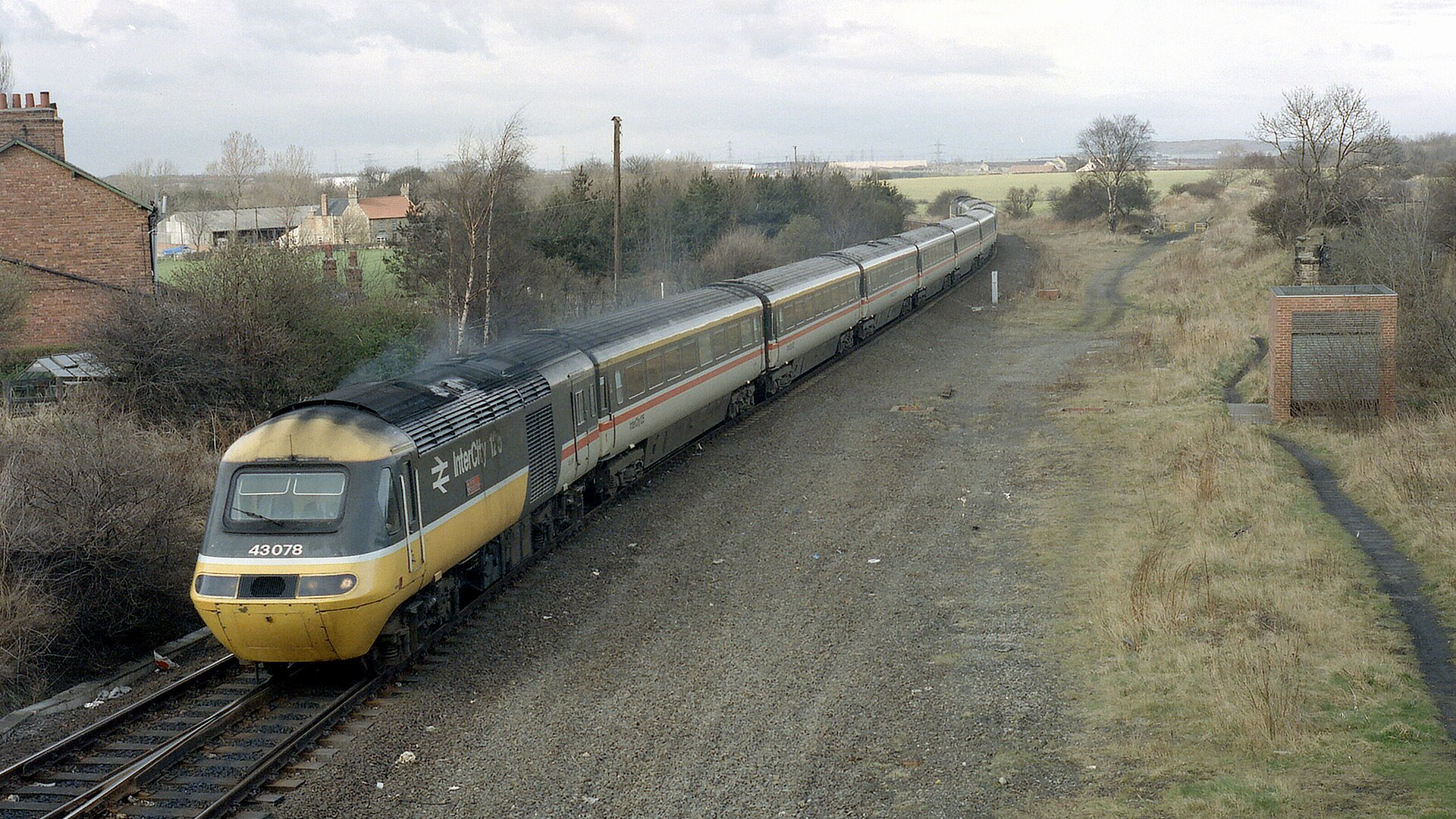 Vintage 125 Inter-City train passing through Greater Manchester August 2026