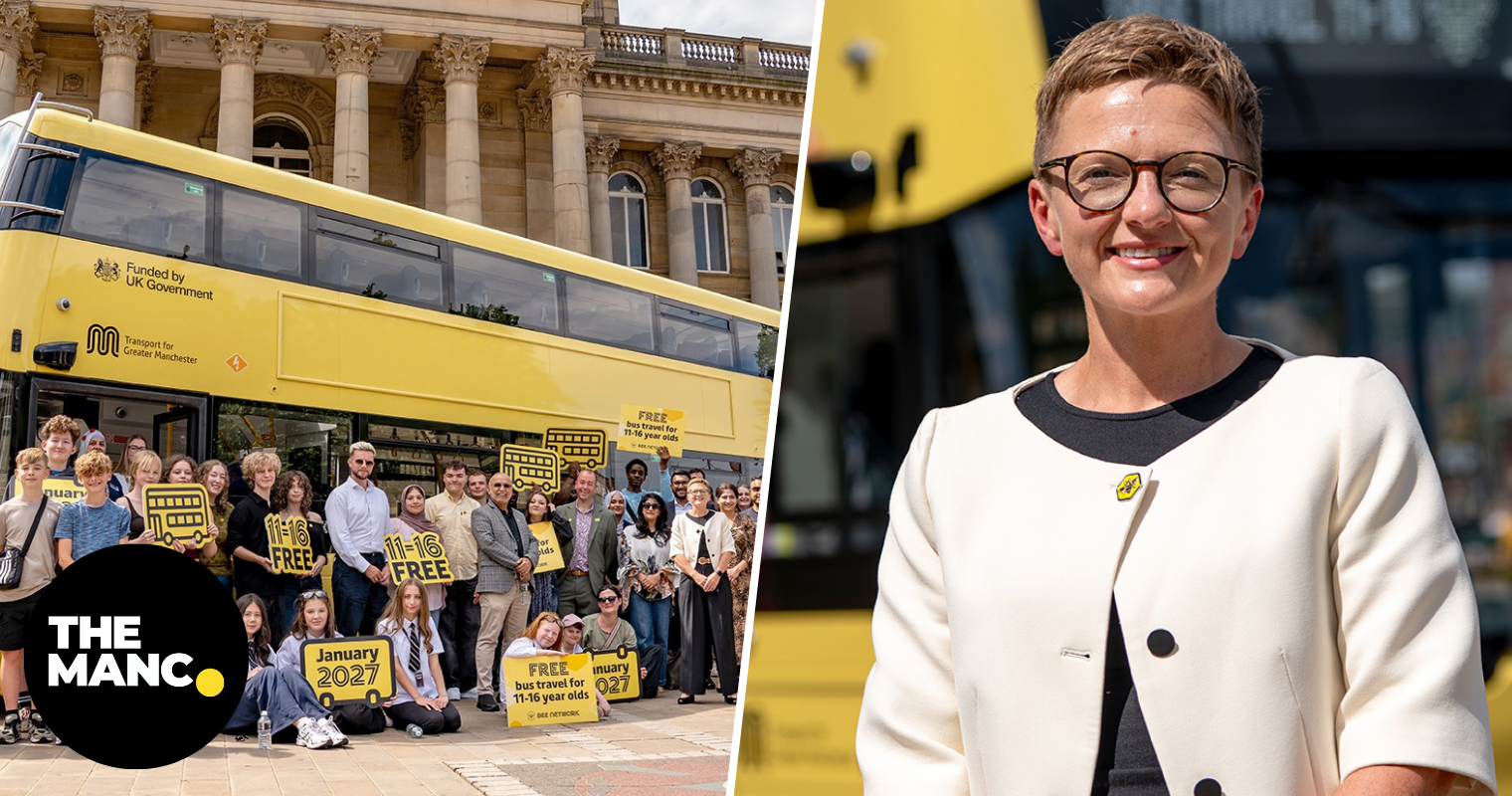 New Mayor Bev Craig announces FREE bus travel for 11 to 16-year-olds in Greater Manchester