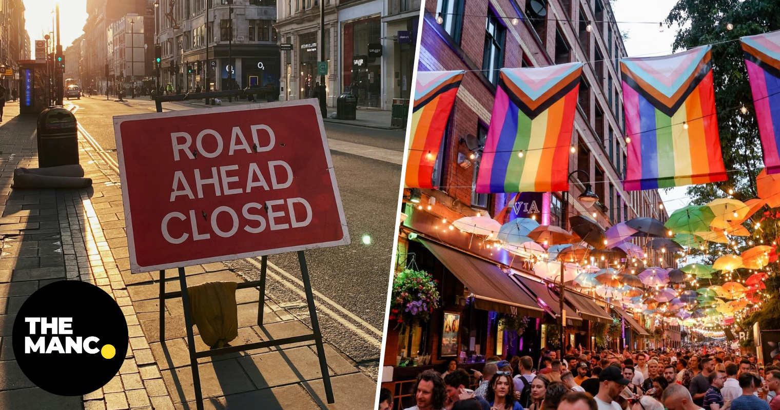 Full list of road closures for Manchester Village Pride 2026