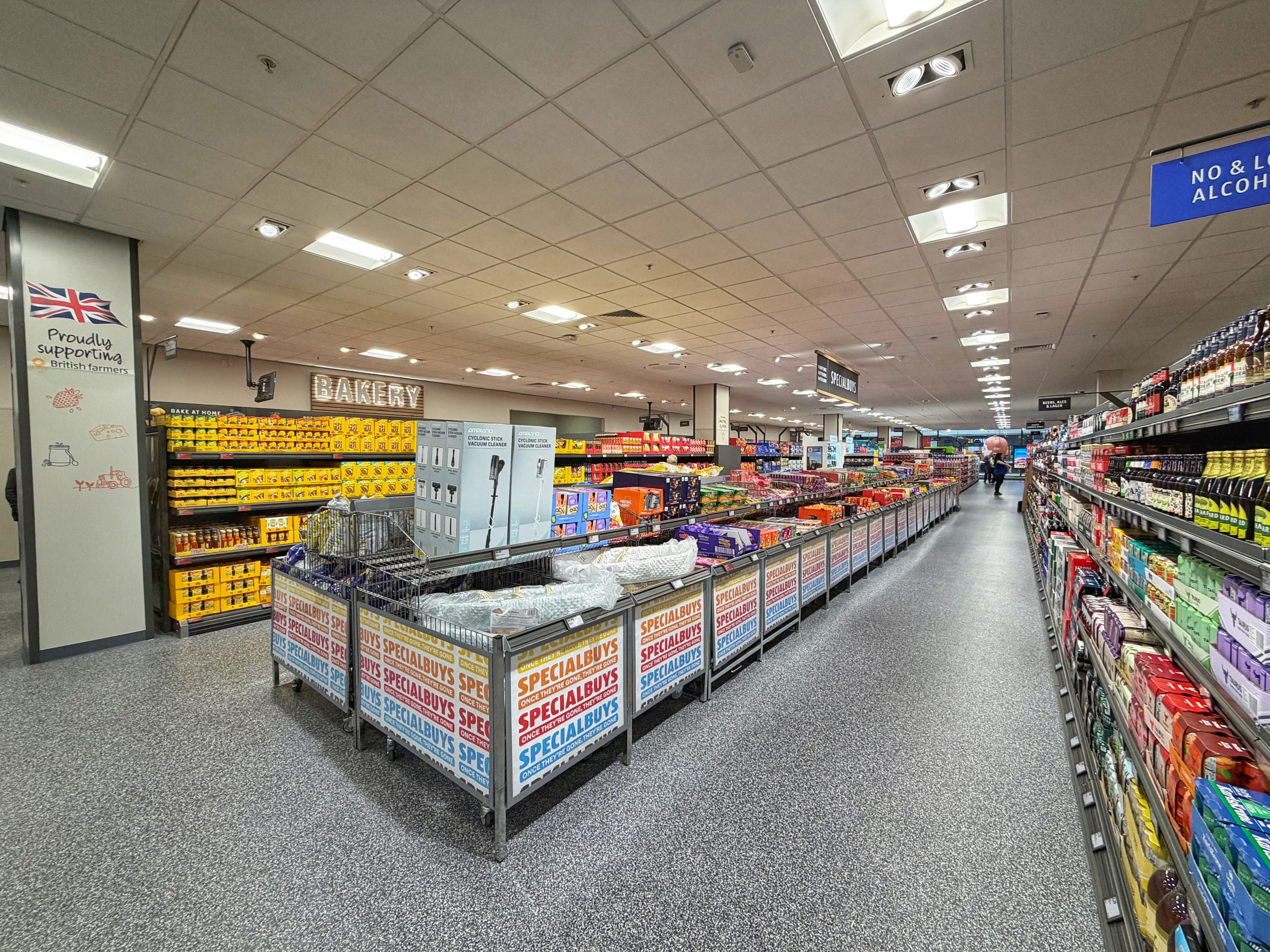 Aldi on Market Street is officially open again, with a major upgrade