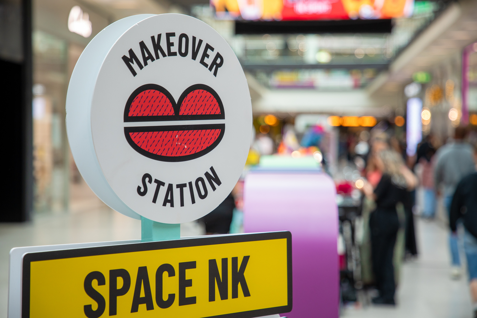 There'll be makeup stations for Pride across Manchester Arndale