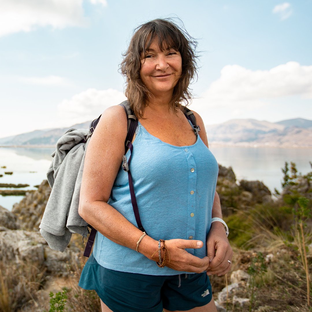 Jo Gardiner, from Manchester, starred on season two of Race Across The World