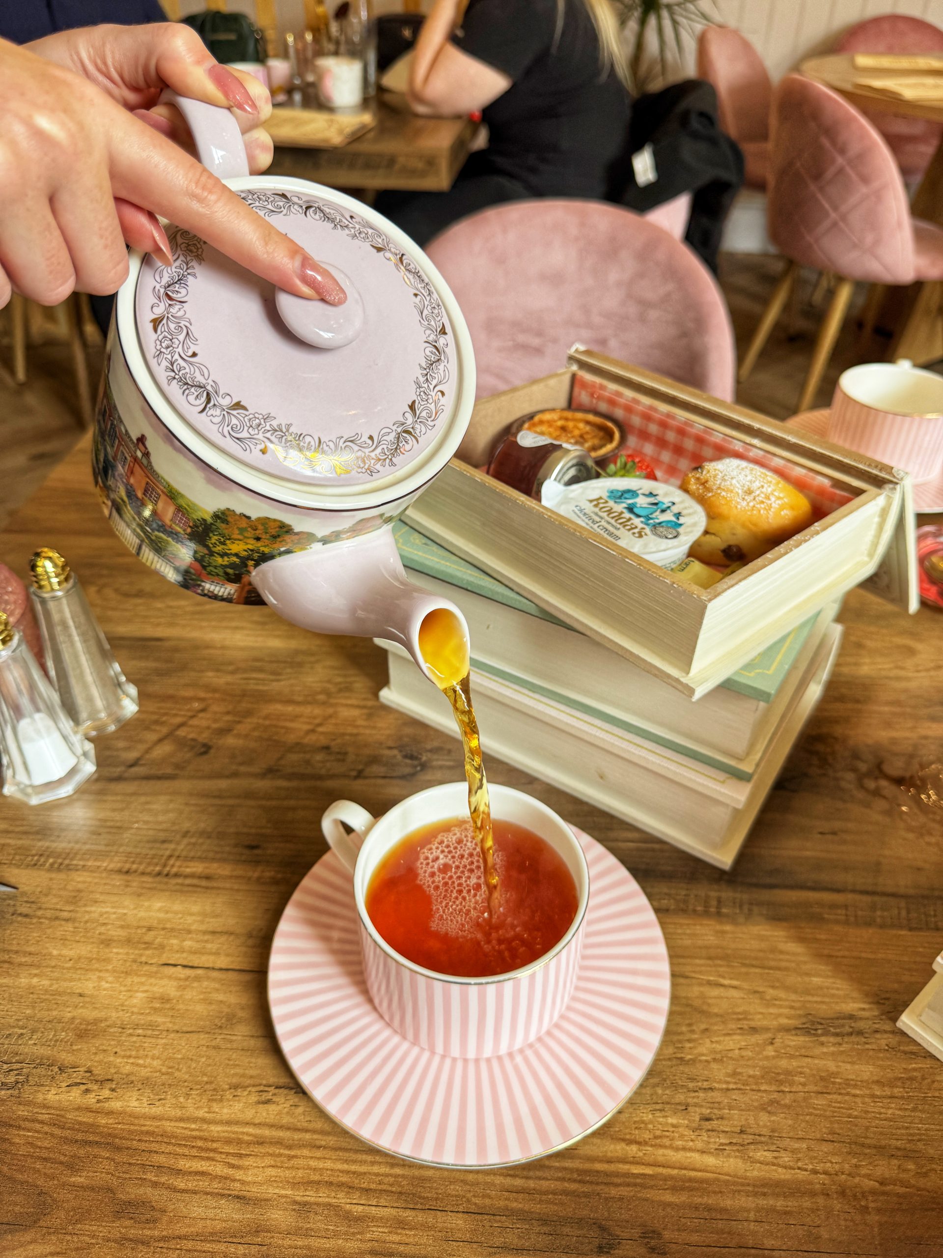 The Greater Manchester book café serving literary afternoon teas and build-your-own bouquets