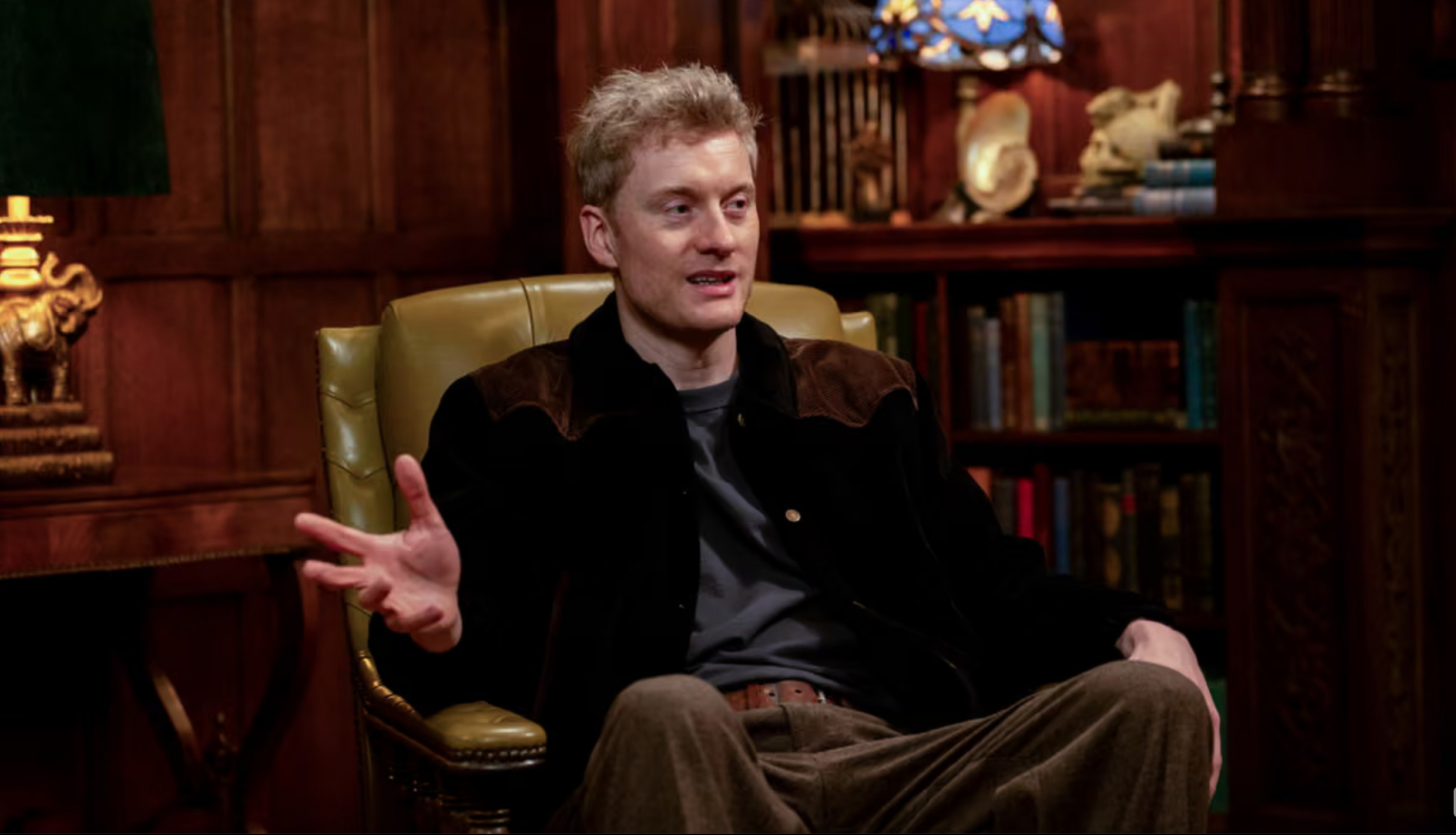 James Acaster on The Traitors