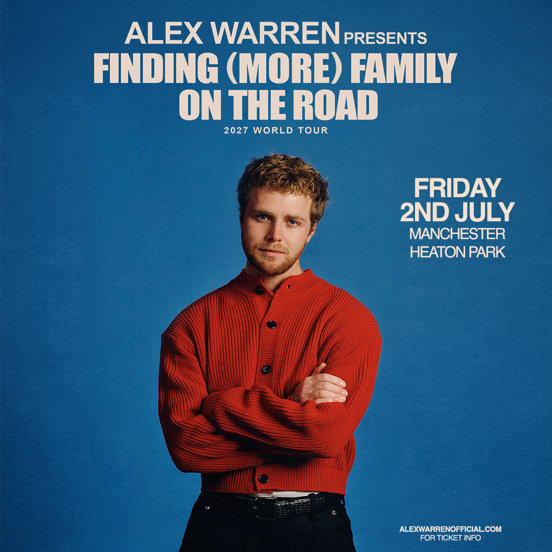 Alex Warren announces massive Heaton Park gig in Manchester