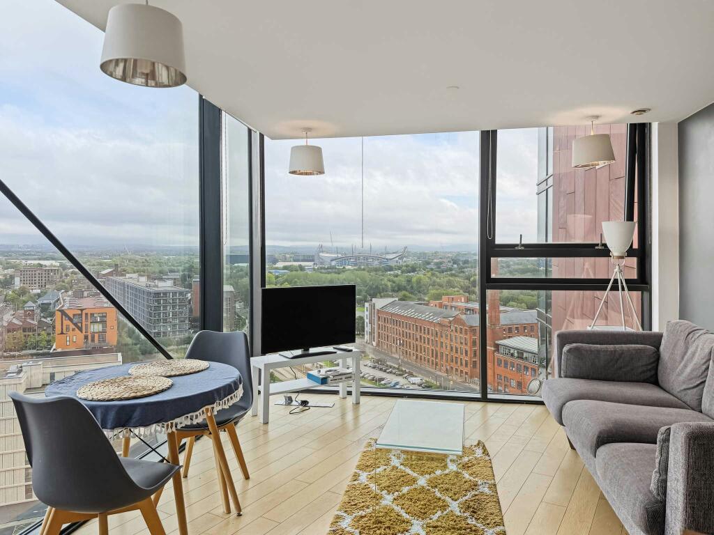 Molly-Mae's former flat in Manchester
