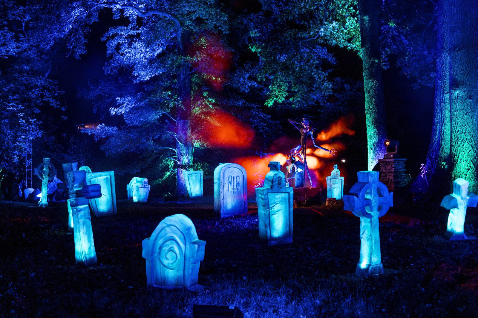 Tim Burton&rsquo;s The Nightmare Before Christmas Light Trail