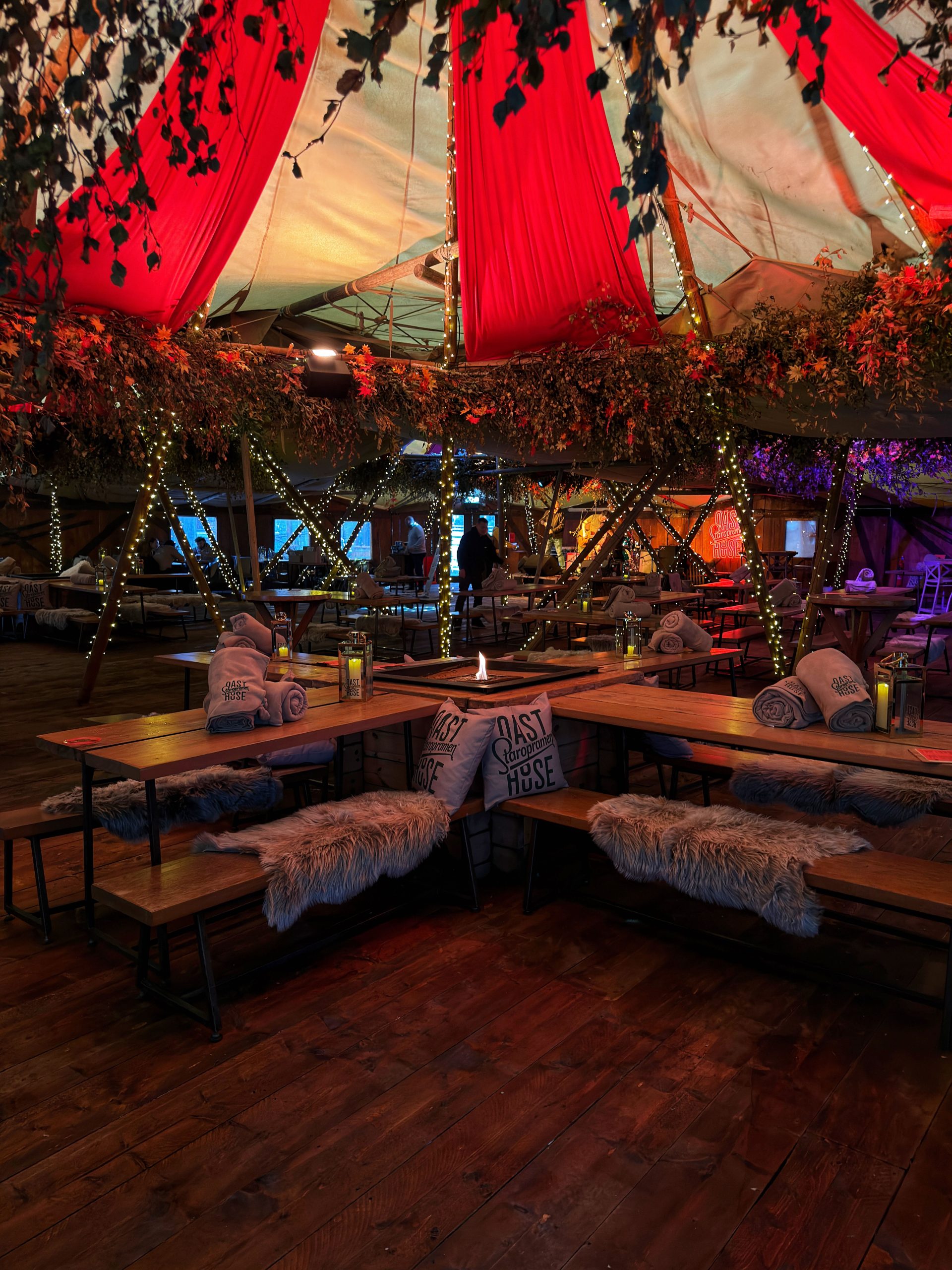 The Oast House Winter Teepee is back in Manchester